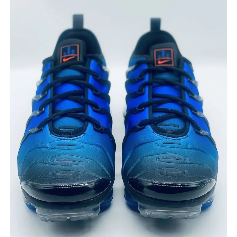 NEW Nike Air Vapormax Plus Black Blue Crimson KNICKS DO6679-001 Men's Size 11.5